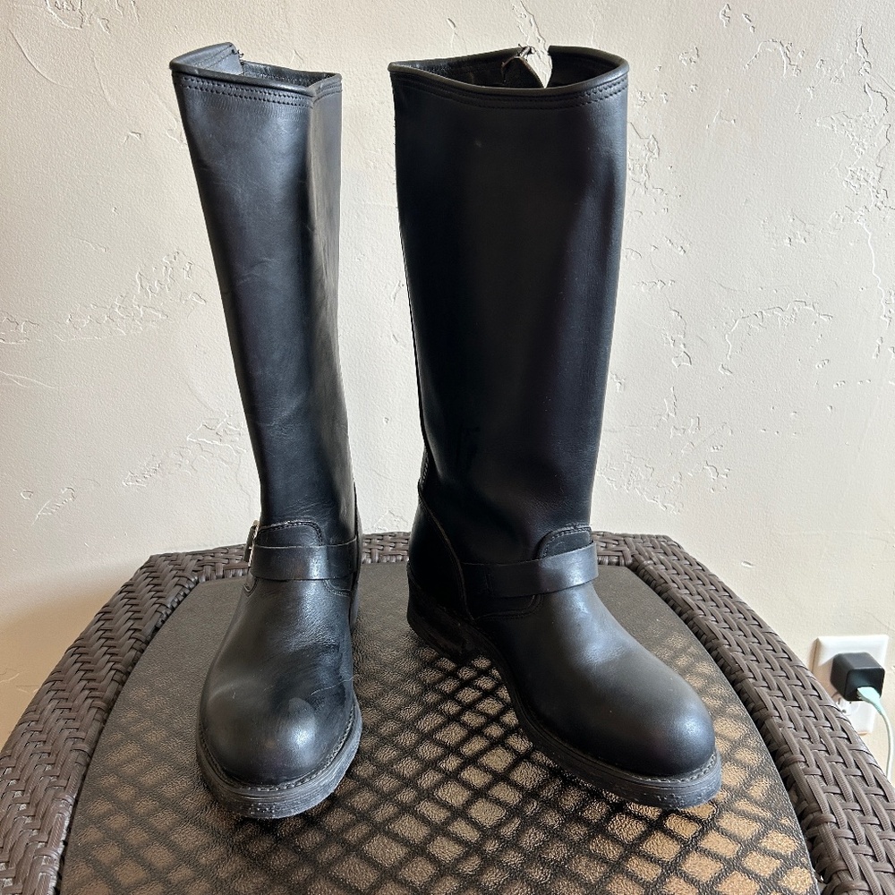 Sonora Double H Motorcycle Engineer Boots Size 8.5 E